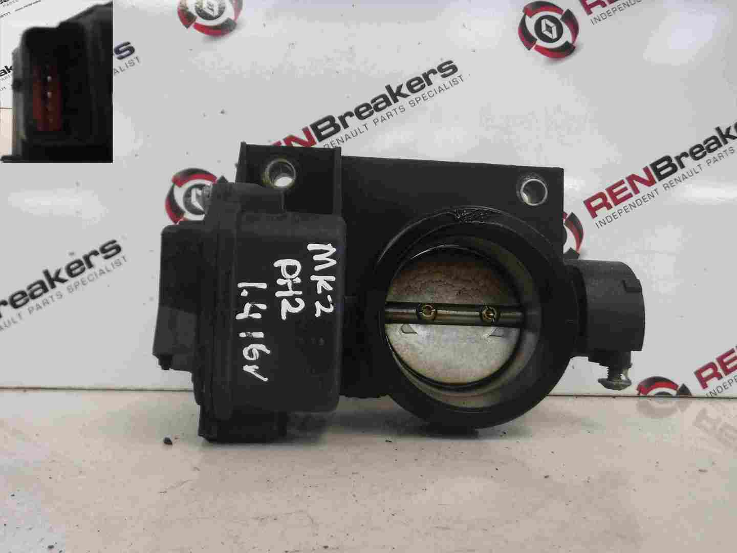 Renault Clio MK2 2001-2006 1.4 16v Throttle Body 8200059268