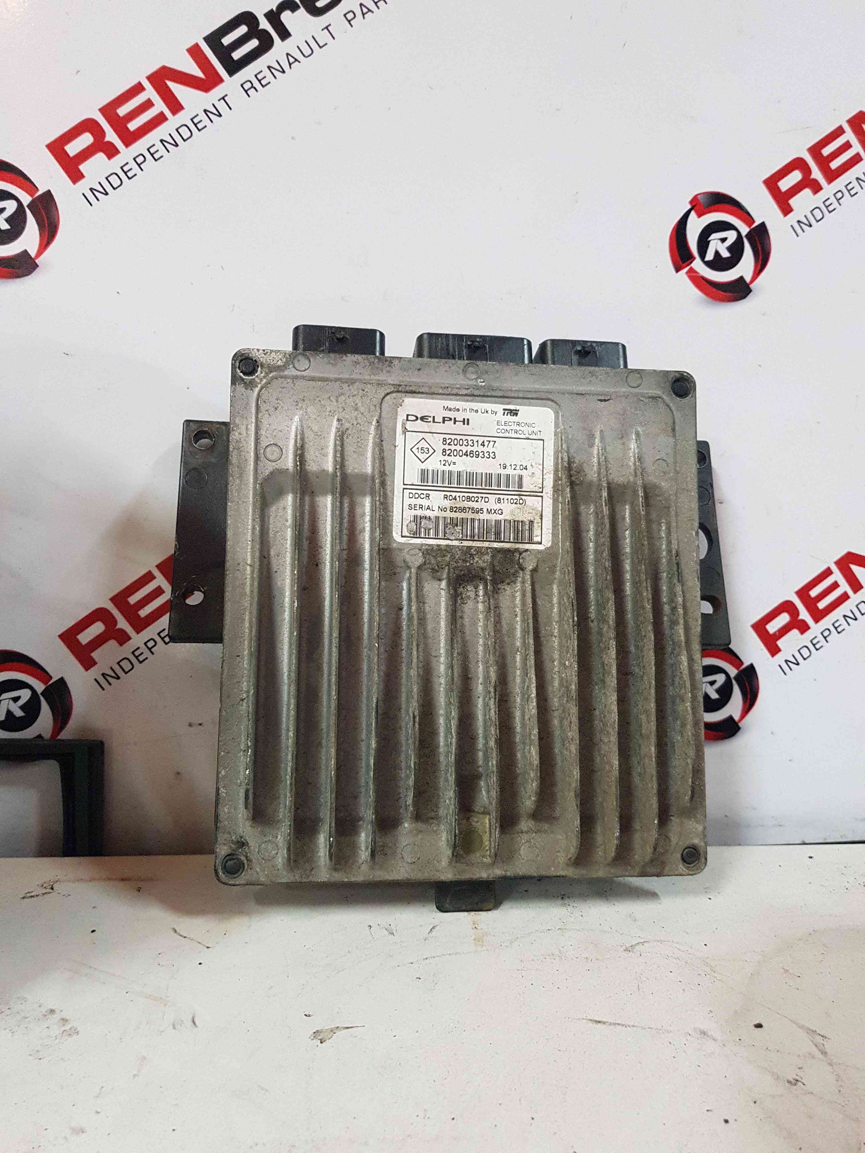 Thumb 2 Renault Clio MK2 2001-2006 1.5 DCI Ecu Electronic Control Unit 8200331477