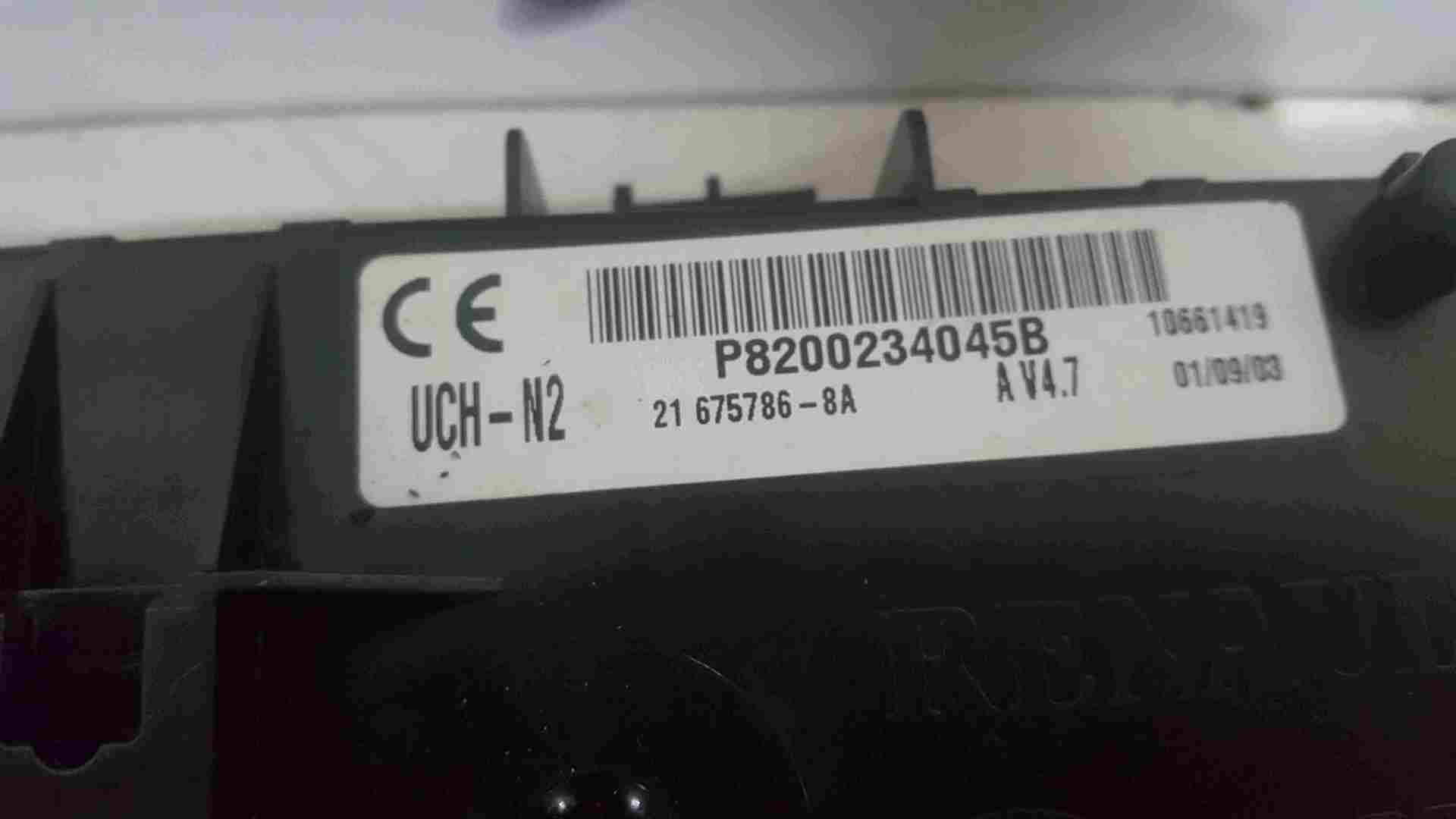 Thumb 4 Renault Clio MK2 2001-2006 1.5 DCi ECU SET UCH BCM + Key Fob 8200331477