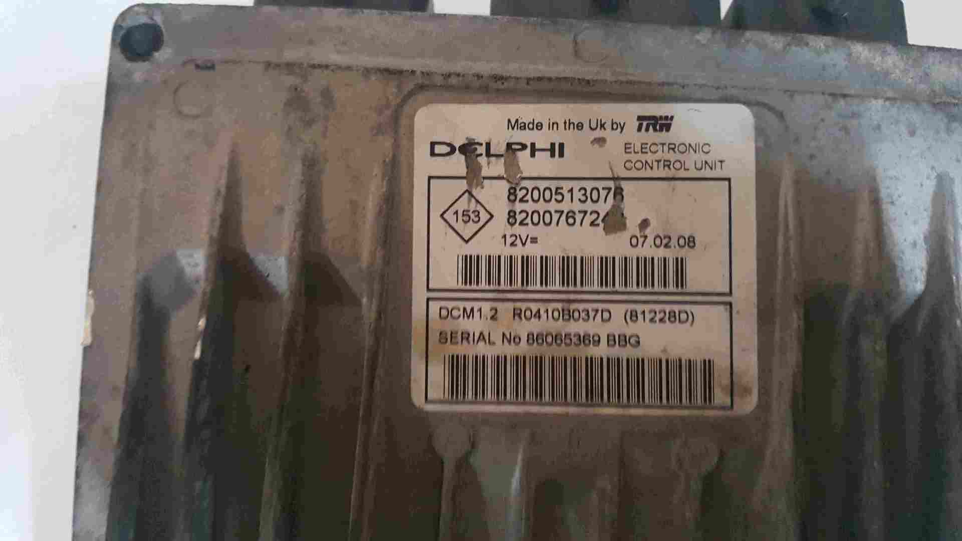 Thumb 4 Renault Clio MK2 2001-2006 1.5 Engine Control Unit ECU Computer 8200513076