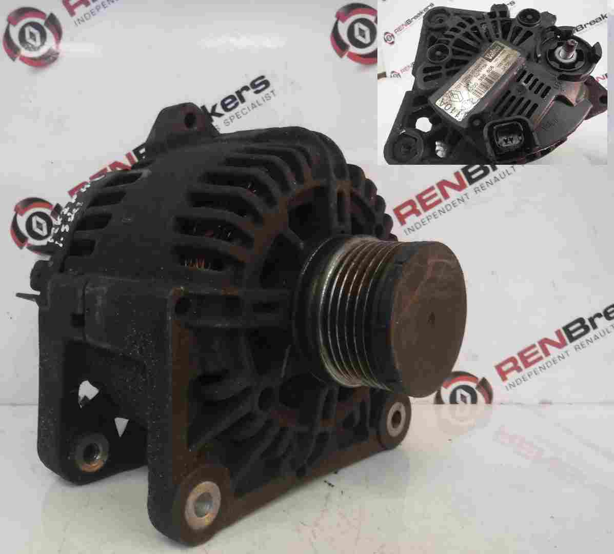 Renault Clio MK2 2001-2006 1.5 dCi Alternator K9K 714 8200386806