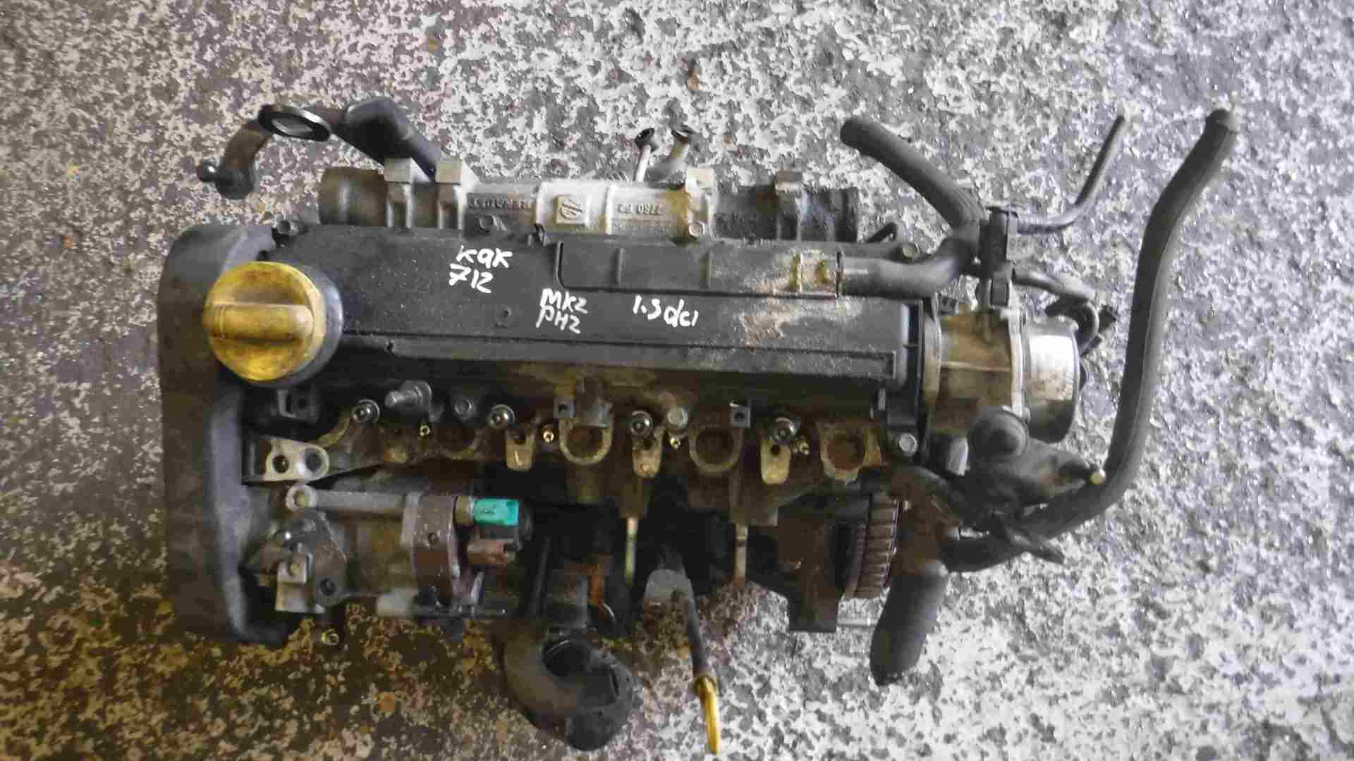 Renault Clio MK2 2001-2006 1.5 dCi Engine K9K 712 100bhp