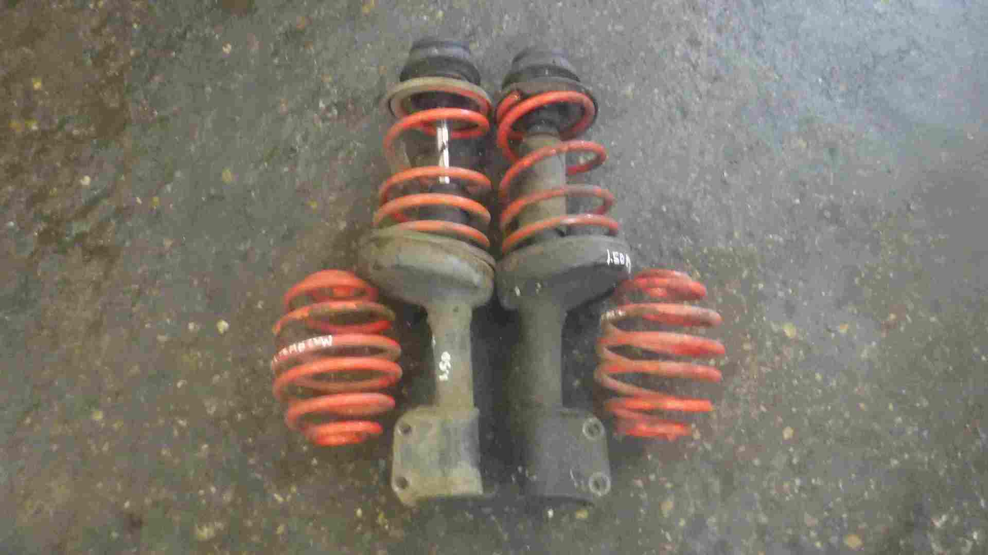 Renault Clio MK2 2001-2006 1.5 dCi Lowering Springs Shocks Set Front Rear
