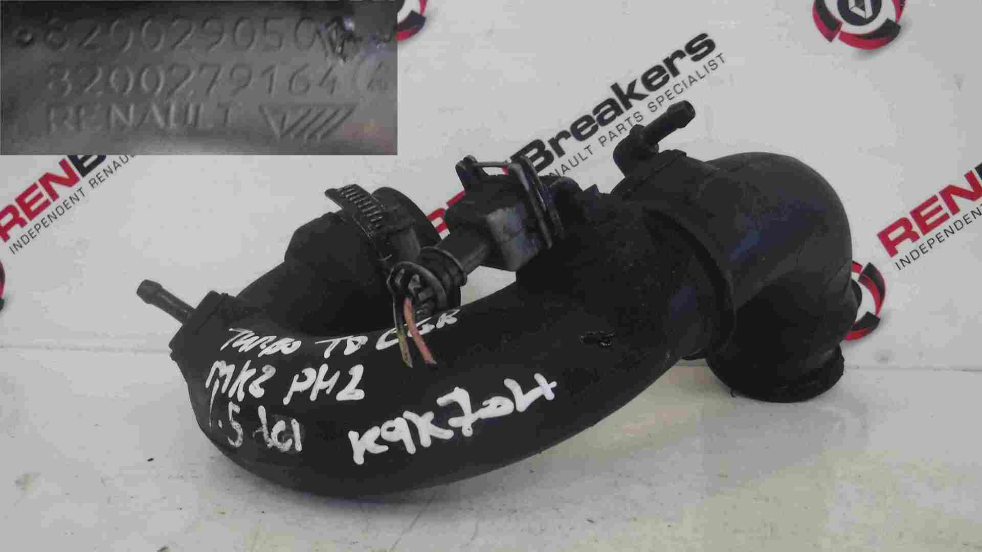Renault Clio MK2 2001-2006 1.5 dCi Turbo To EGR Valve Pipe Hose 8200290501
