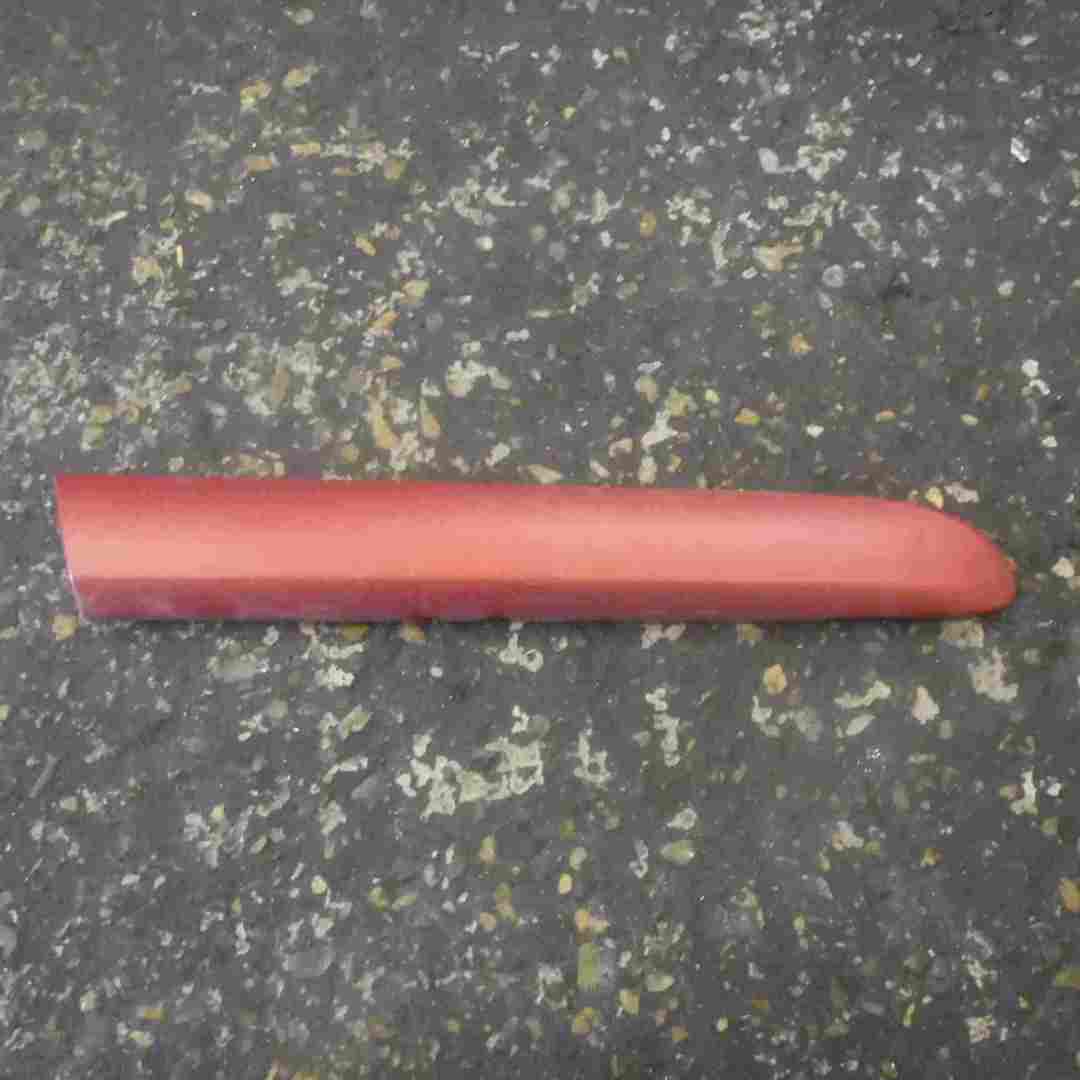 Renault Clio MK2 2001-2006 16v Drivers OSR Rear Door Moulding Trim 3dr Red TEB76
