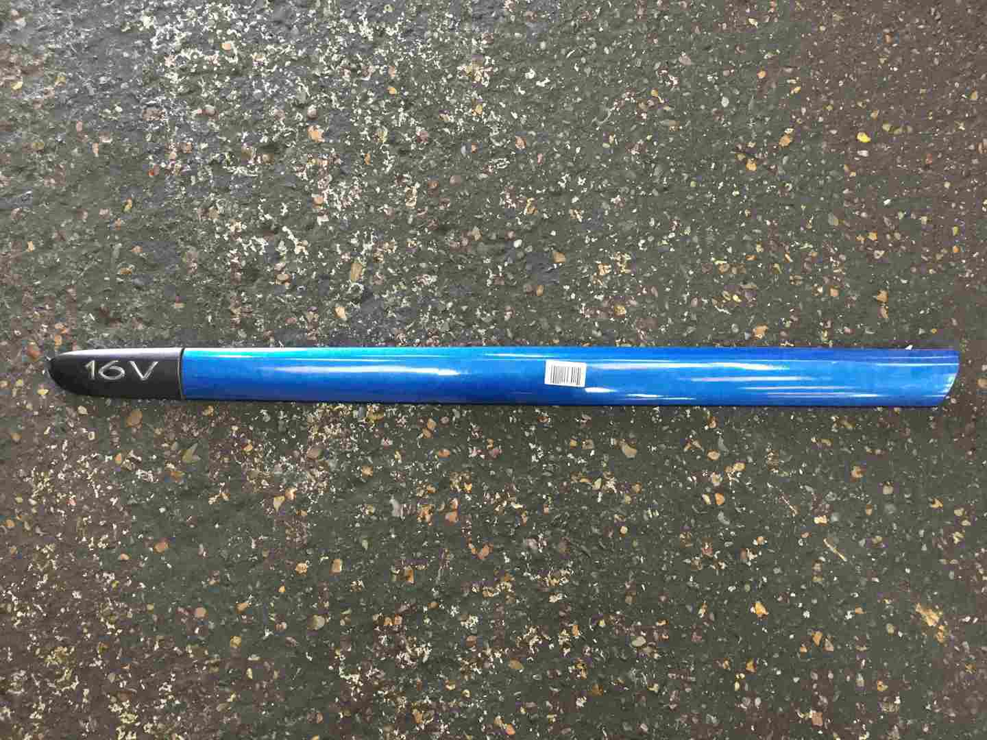 Renault Clio MK2 2001-2006 16v Passenger NSF Front Door Moulding Blue TEI45