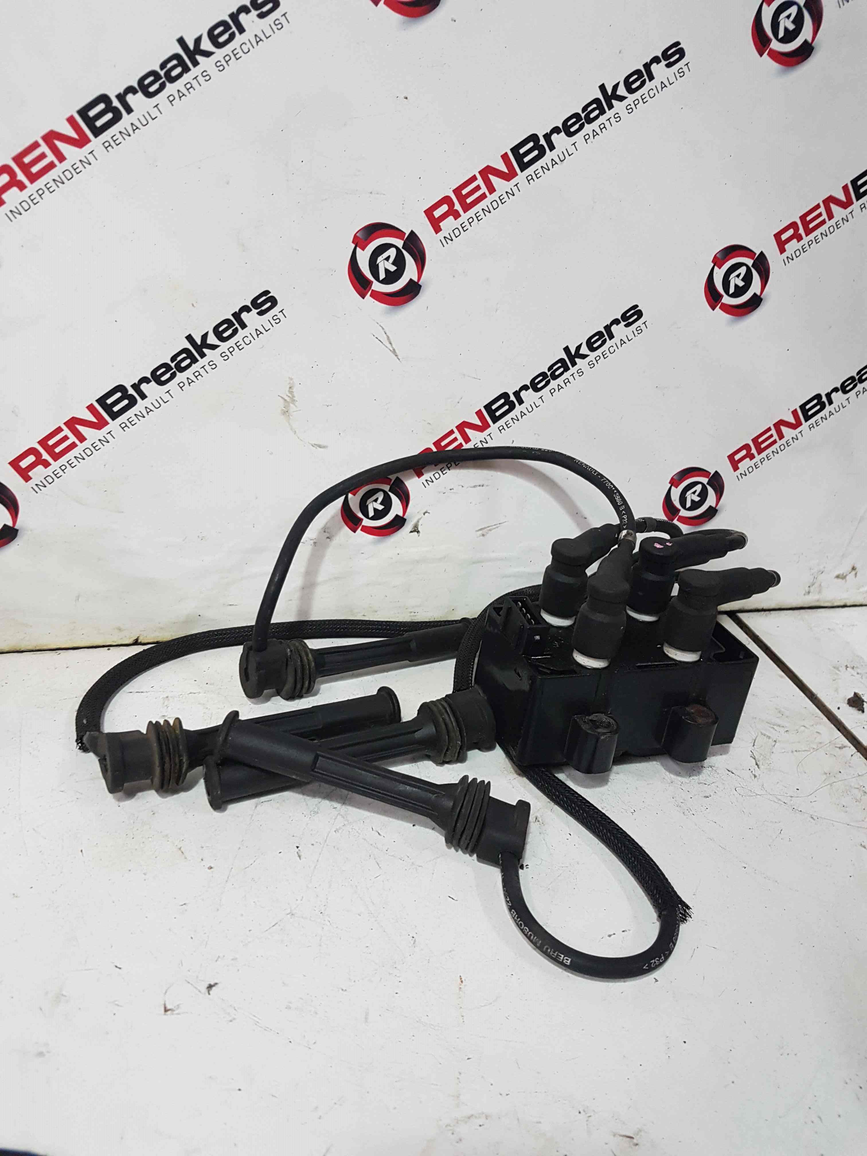 Thumb 7 Renault Clio MK2 2001-2006 2.0 16V Ignition Coil Pack Plug Leads 