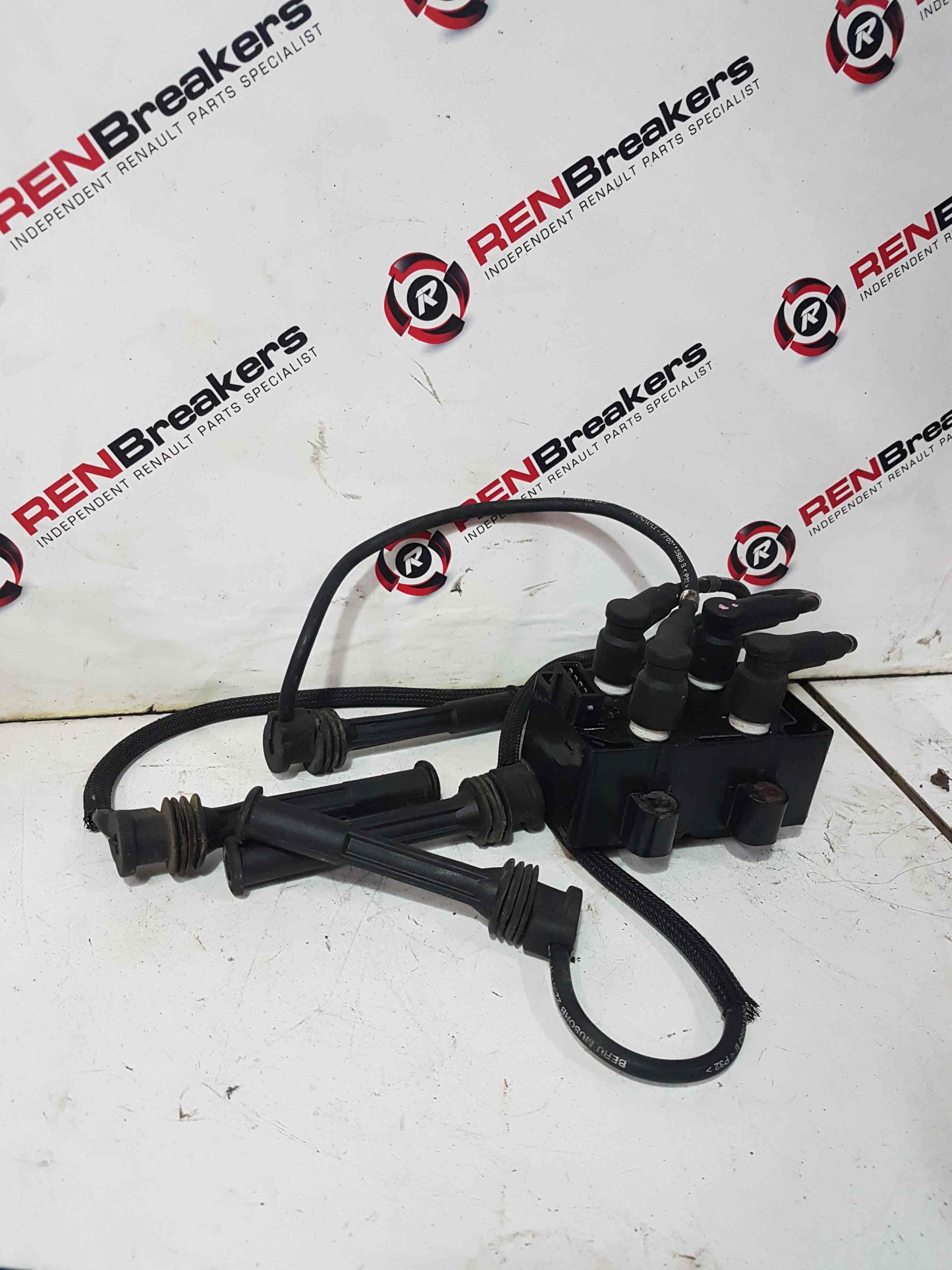 Thumb 8 Renault Clio MK2 2001-2006 2.0 16V Ignition Coil Pack Plug Leads 