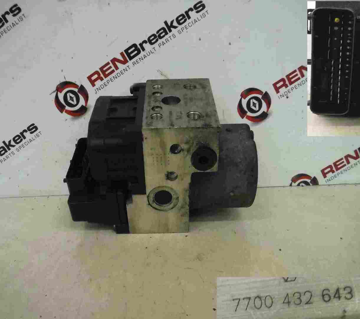 Renault Clio MK2 2001-2006 ABS Pump 7700432643