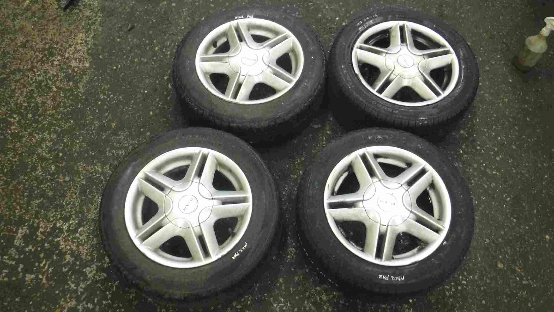Renault Clio MK2 2001-2006 Alloy Wheel Set X4 14inch