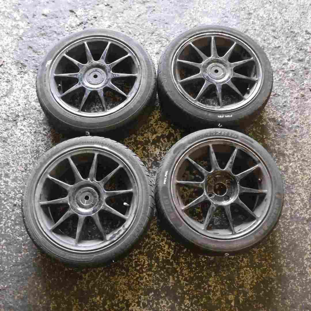 Renault Clio MK2 2001-2006 Alloy Wheels Set X4 Black 16inch