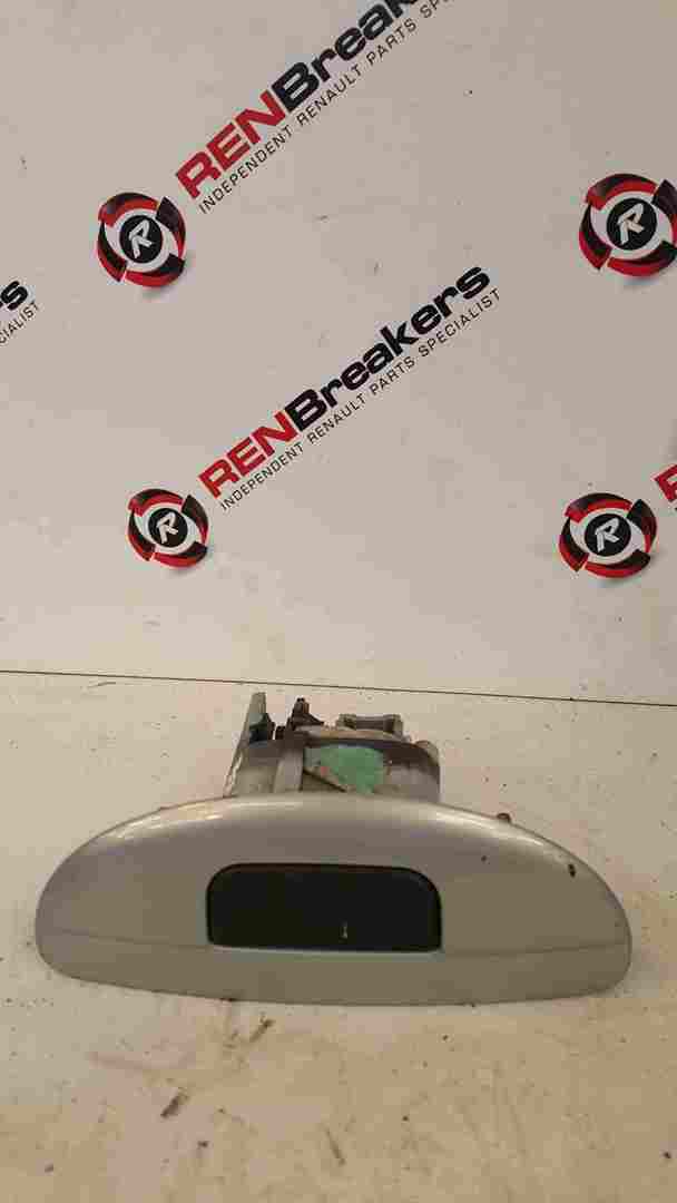 Renault Clio MK2 2001-2006 Boot Lock Mechanism Silver 632