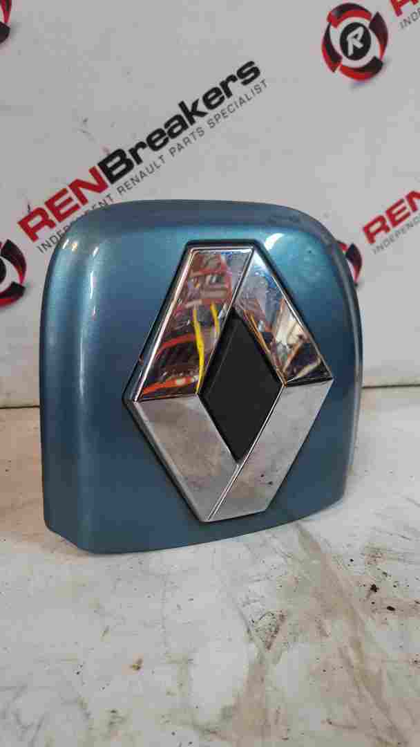 Renault Clio MK2 2001-2006 Boot Lock Tailgate Diamond Surround Blue Tef47  3/5