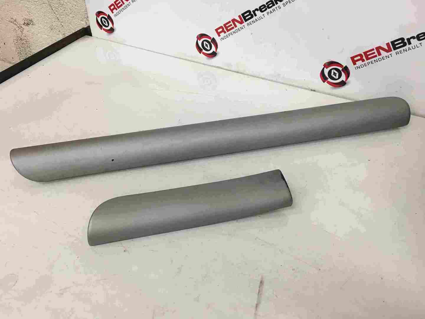 Renault Clio MK2 2001-2006 Dashboard Insert Mouldings Silver