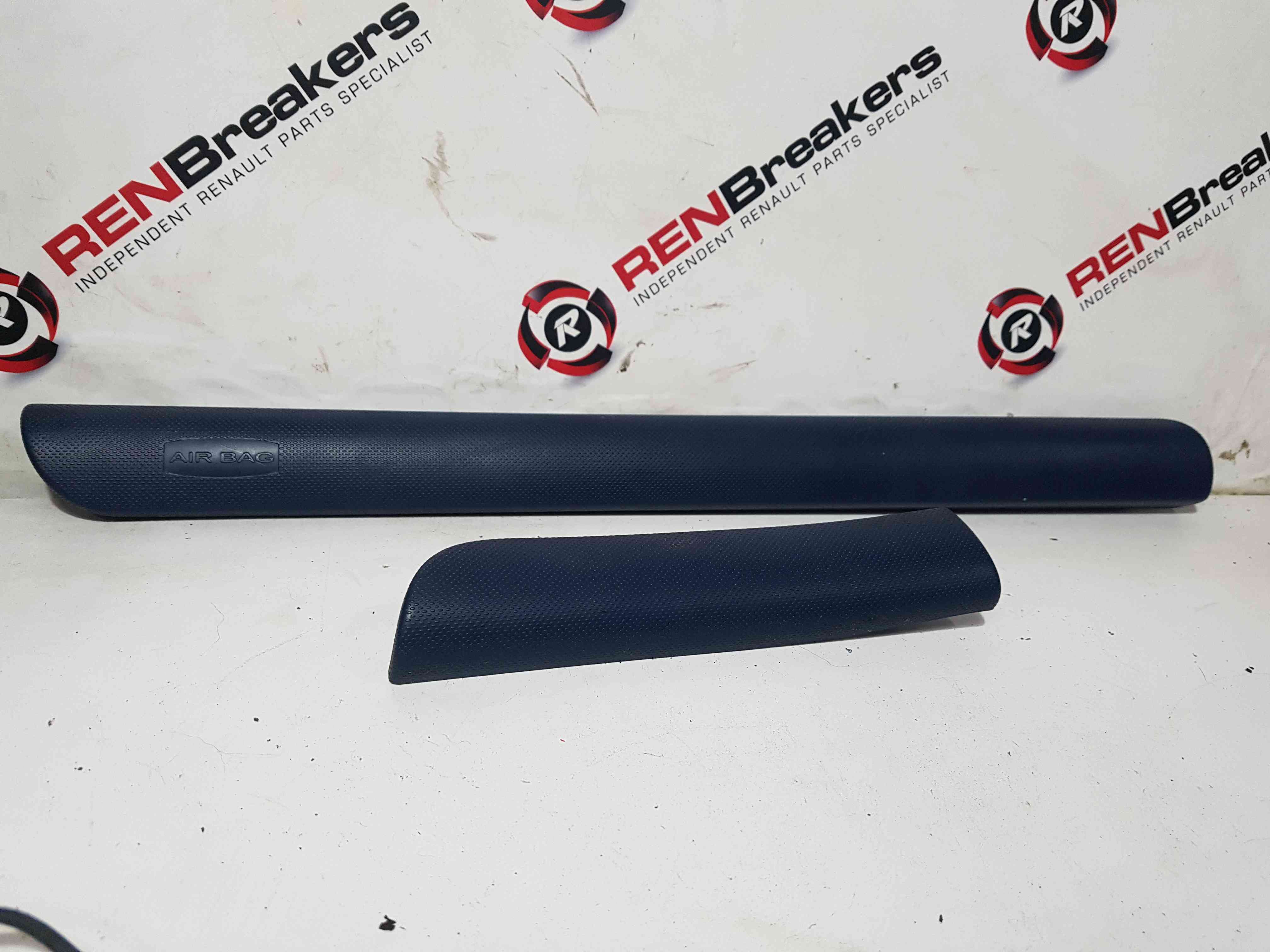 Renault Clio MK2 2001-2006 Dashboard Insert Trim Plastic Blue 8200071385