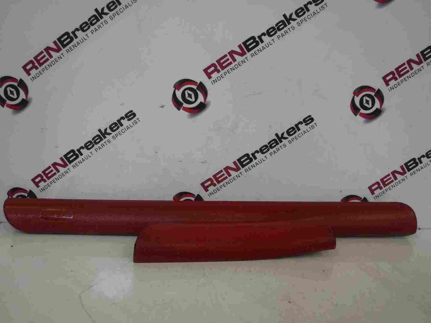 Renault Clio MK2 2001-2006 Dashboard Trim Moulding Inserts Red