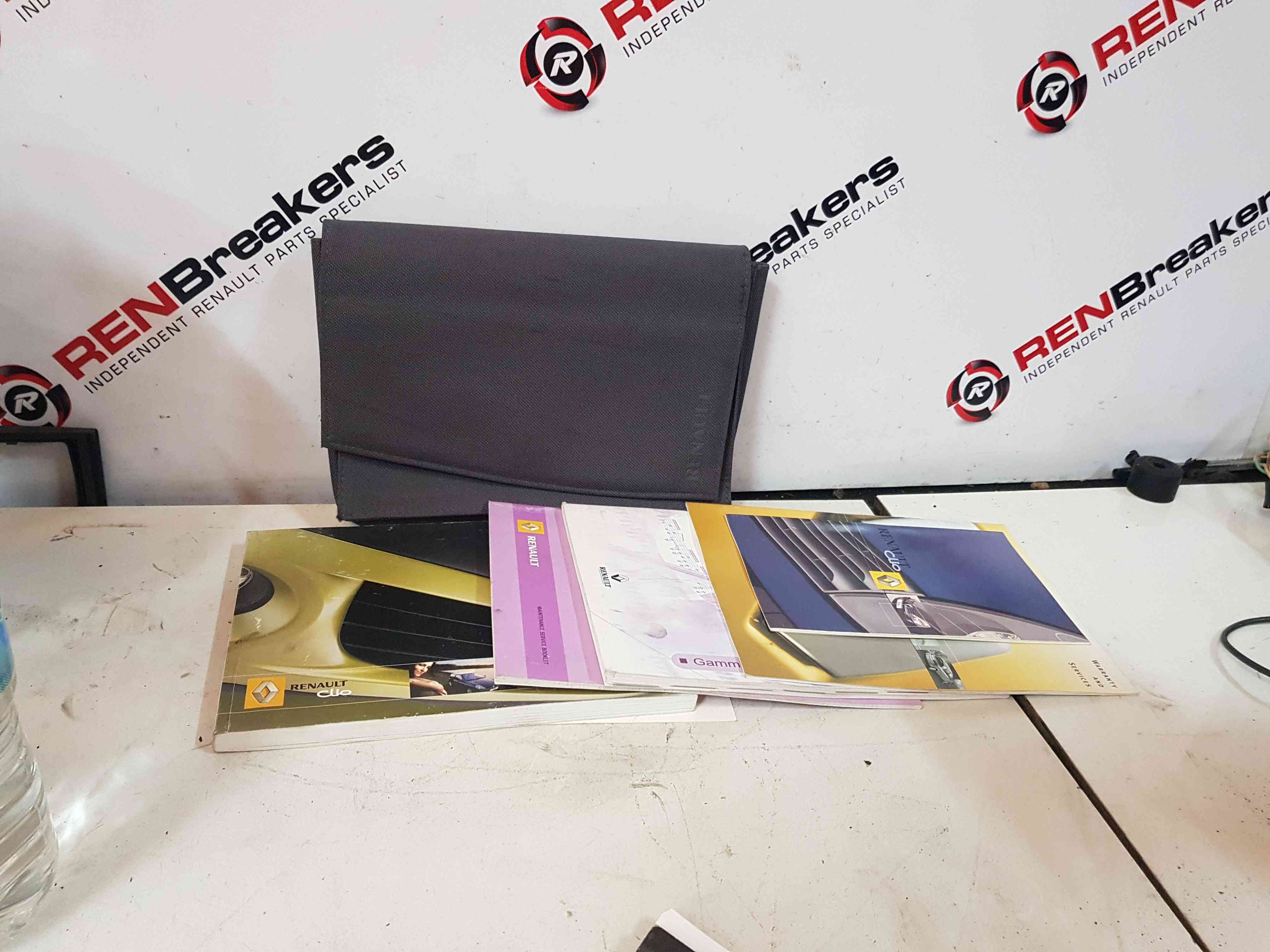 Thumb 2 Renault Clio MK2 2001-2006 Documents Guide Holder Wallet