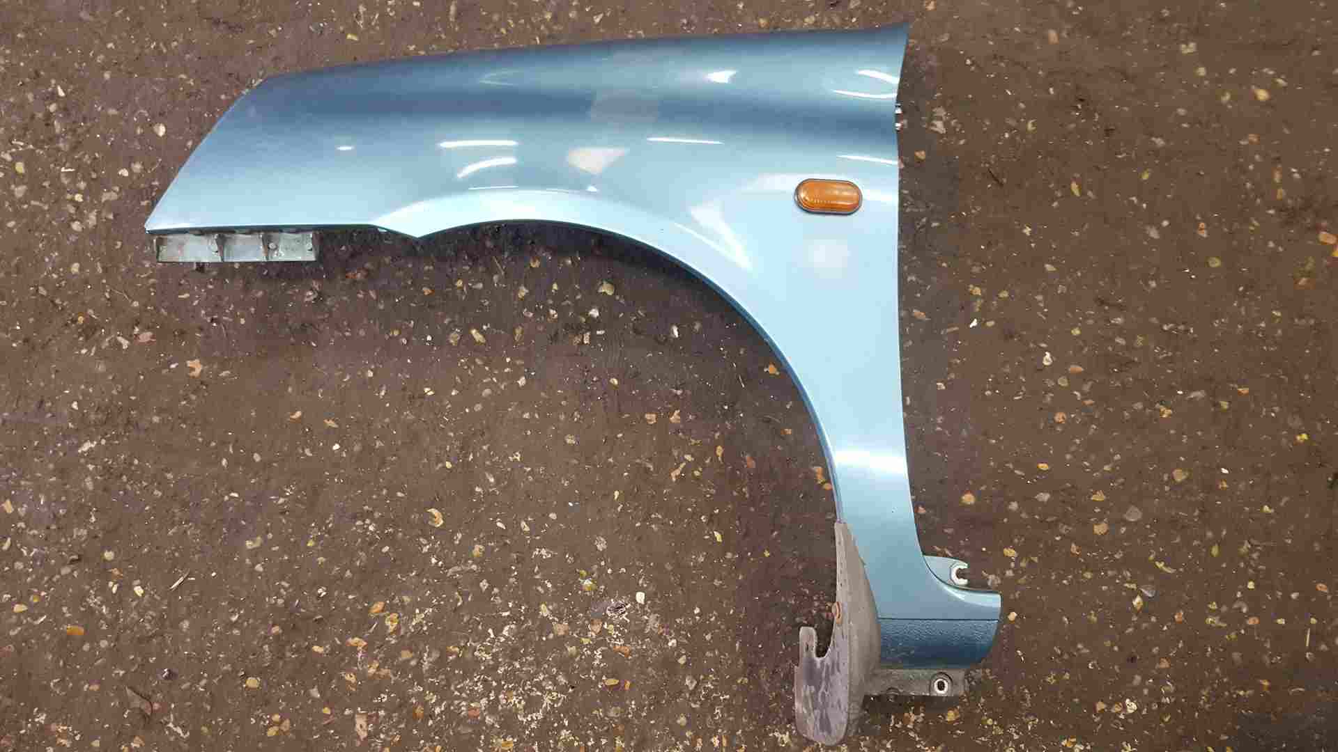 Thumb 2 Renault Clio MK2 2001-2006 Passenger NSF Wing Panel Blue Ted47