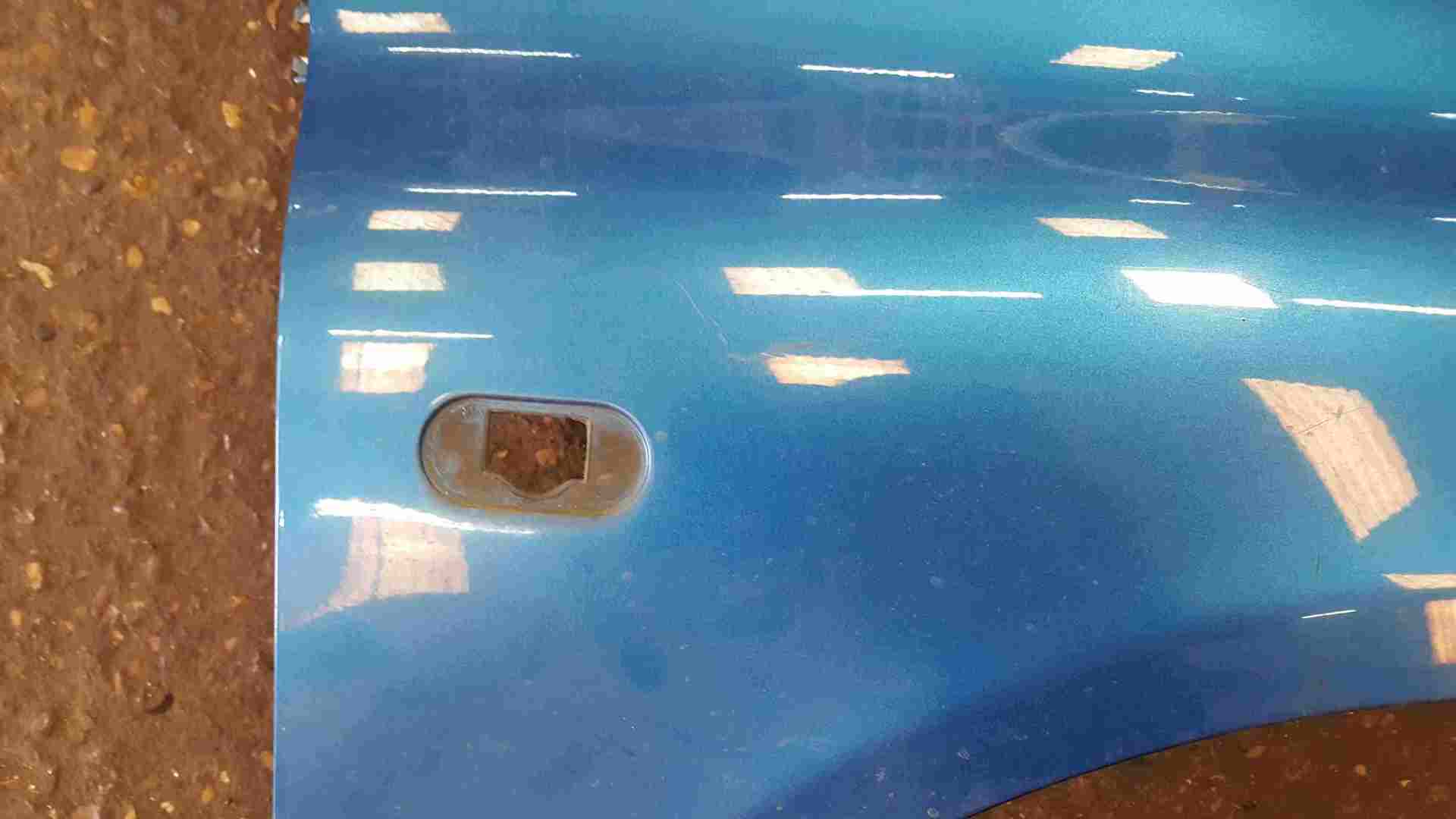 Thumb 3 Renault Clio MK2 2001-2006 Drivers OS Wing Blue TEI45
