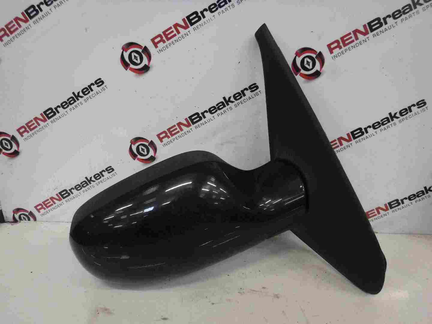 Renault Clio MK2 2001-2006 Drivers OS Wing Mirror Black 676