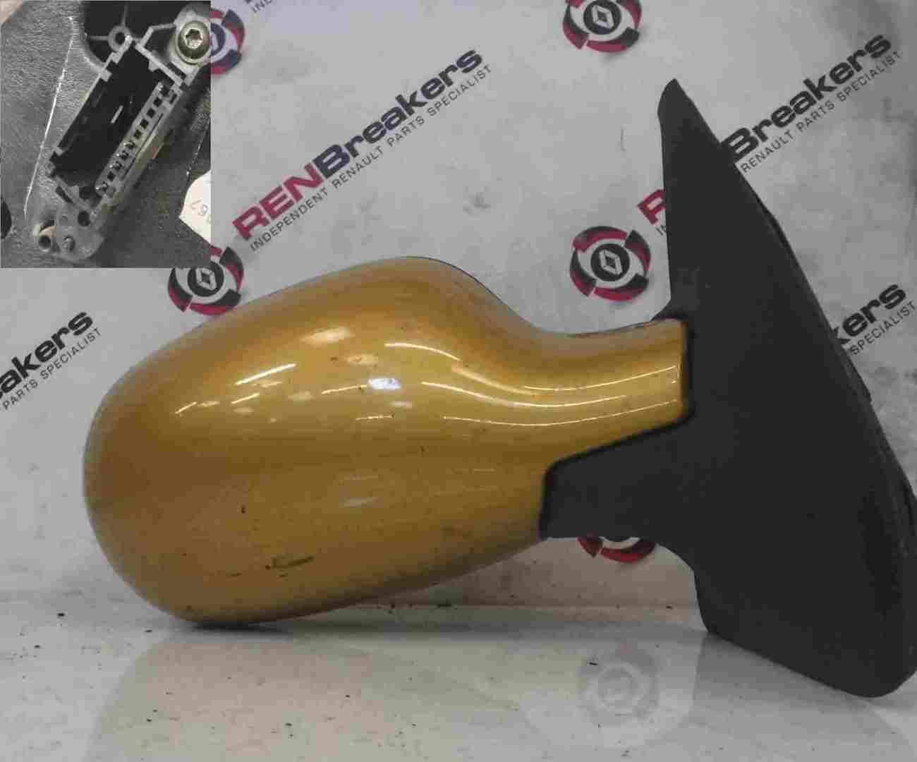 Renault Clio MK2 2001-2006 Drivers OS Wing Mirror Gold
