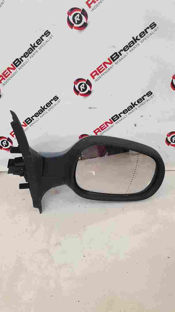 Thumb 2 Renault Clio MK2 2001-2006 Drivers OS Wing Mirror Green TED92