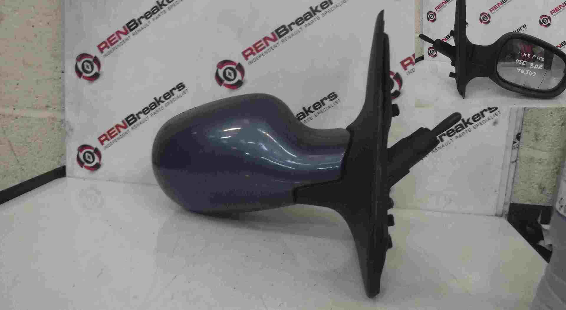 Renault Clio MK2 2001-2006 Drivers OS Wing Mirror Door Mirror Purple TED47 Manual