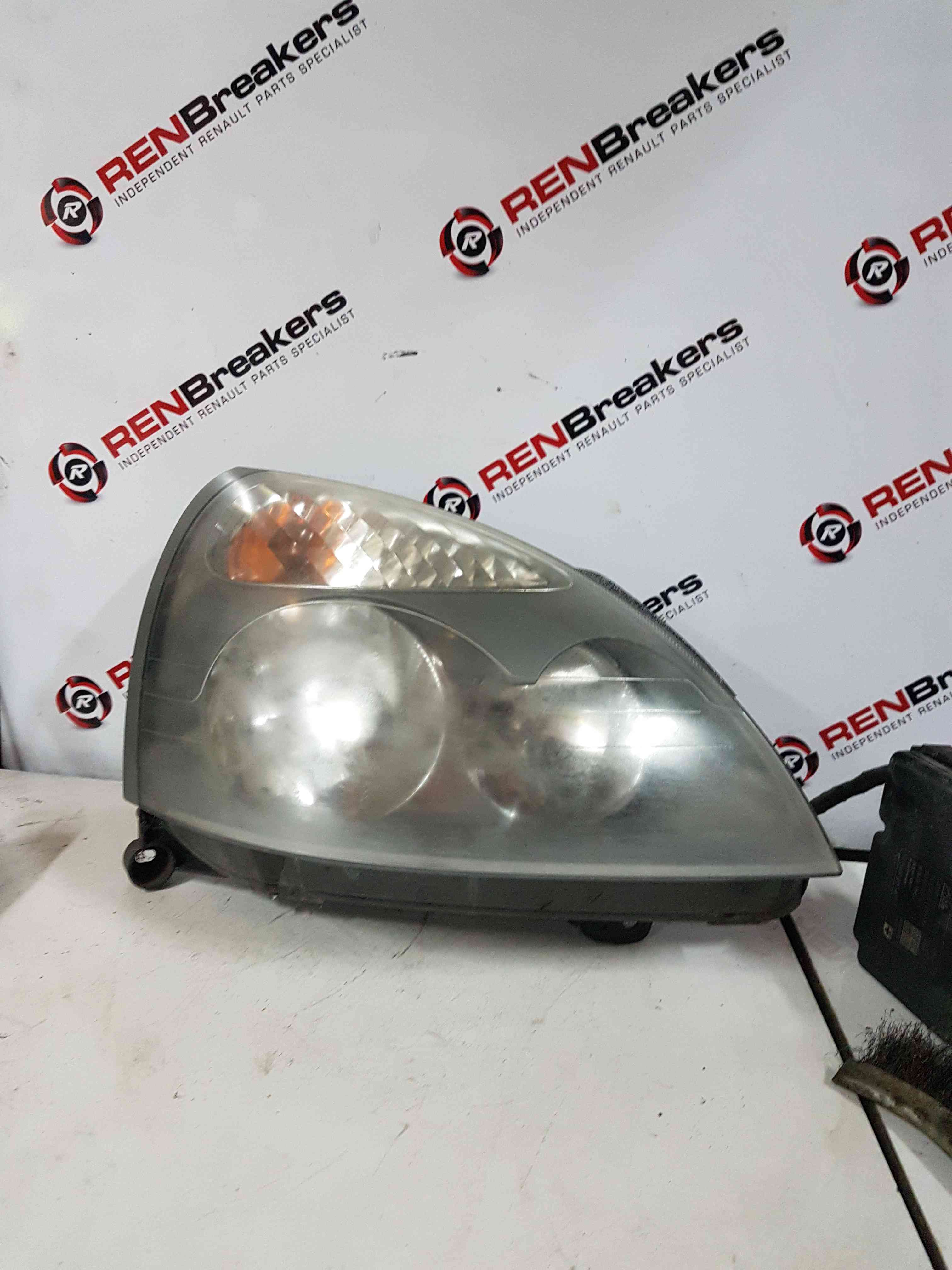 Thumb 8 Renault Clio MK2 2001-2006 Drivers OSF Cloudy Front Headlight Grey