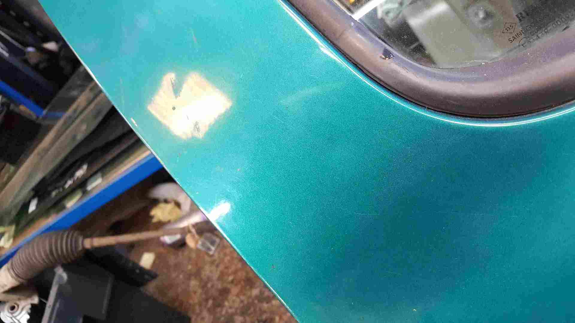 Thumb 2 Renault Clio MK2 2001-2006 Drivers OSF Front Door Green TED92 3dr
