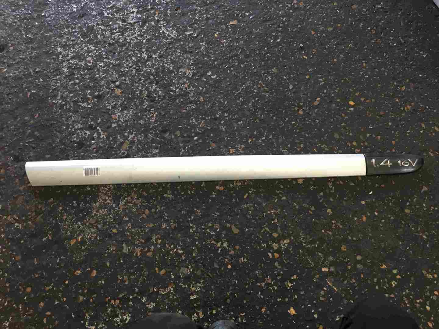 Renault Clio MK2 2001-2006 Drivers OSF Front Door Moulding Trim 3dr Silver