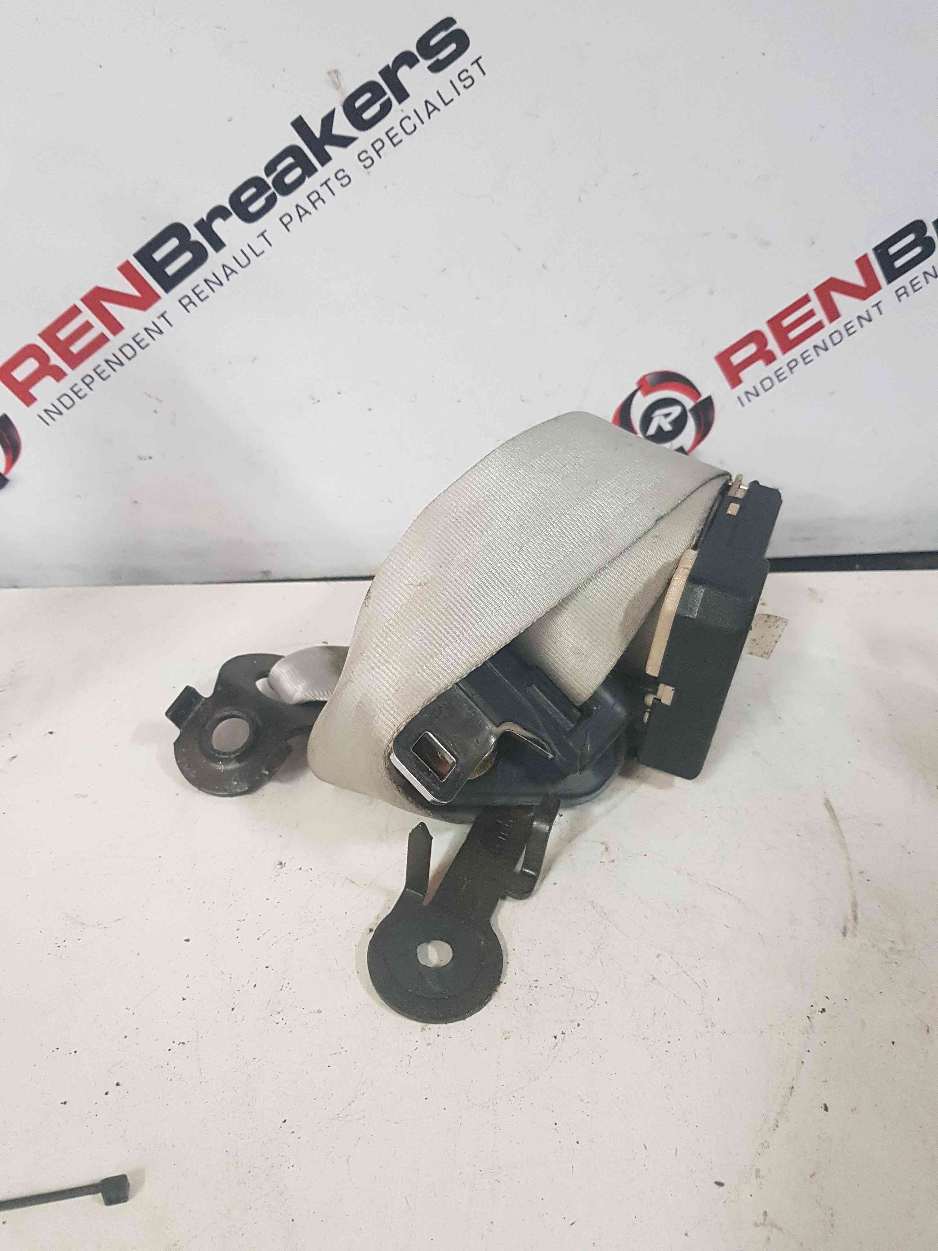 Thumb 7 Renault Clio MK2 2001-2006 Drivers OSF Front Seat Belt Light Grey 5Dr