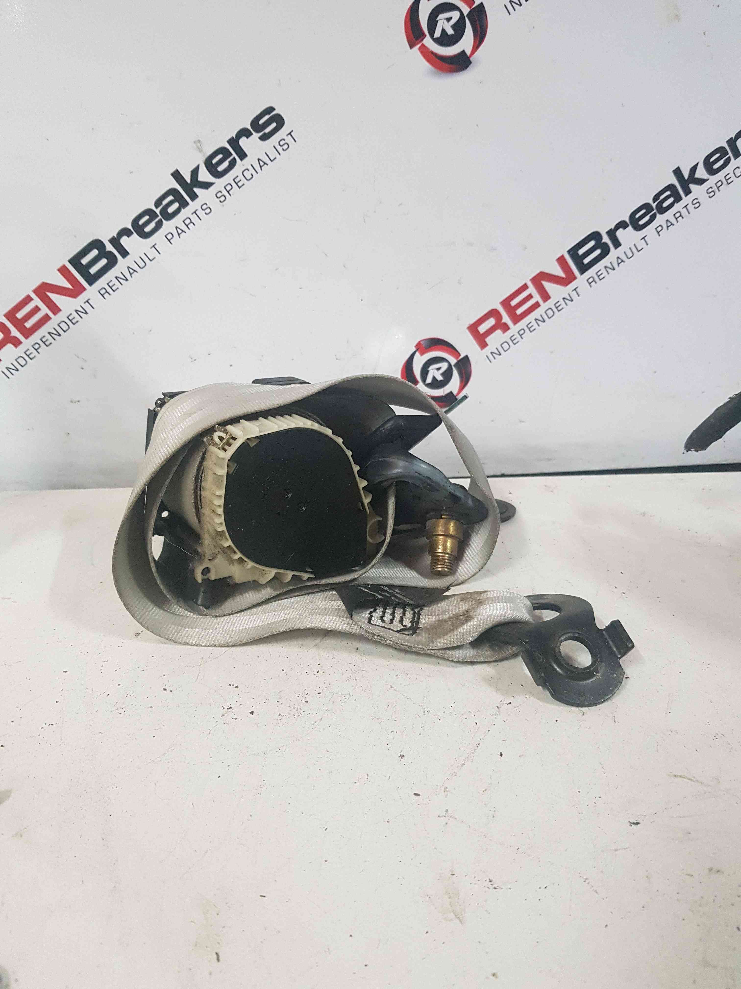 Thumb 3 Renault Clio MK2 2001-2006 Drivers OSF Front Seat Belt Light Grey 5Dr