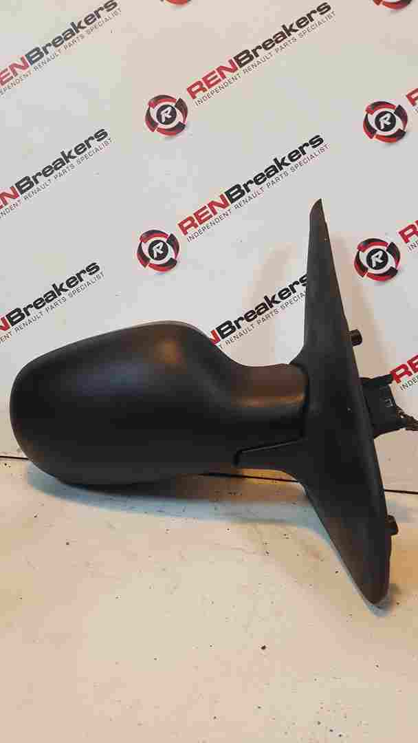 Renault Clio MK2 2001-2006 Drivers OSF Front Wing Mirror Plain Electric