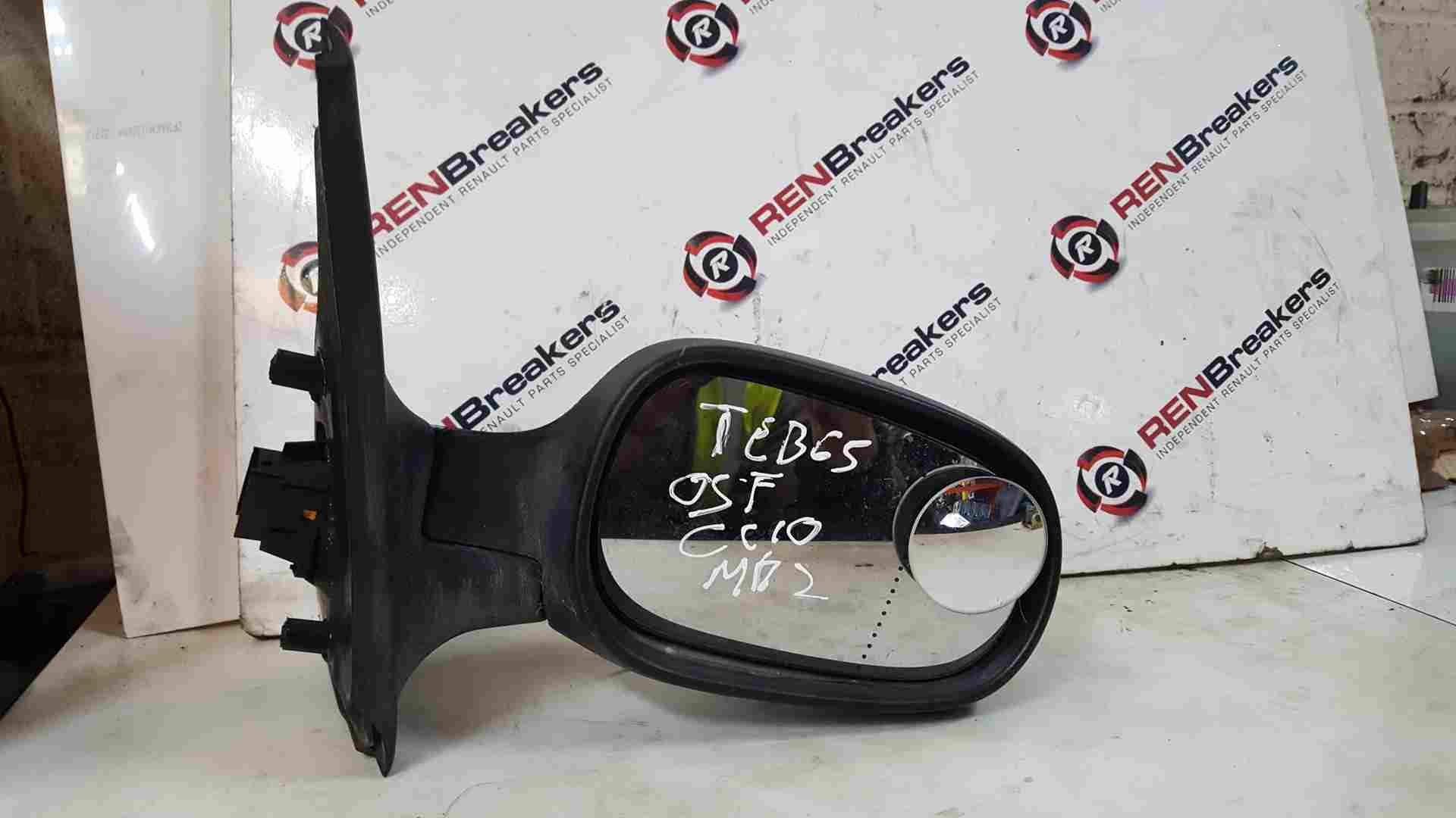 Renault Clio MK2 2001-2006 Drivers OSF Front Wing Mirror Purple Teb65  Electric