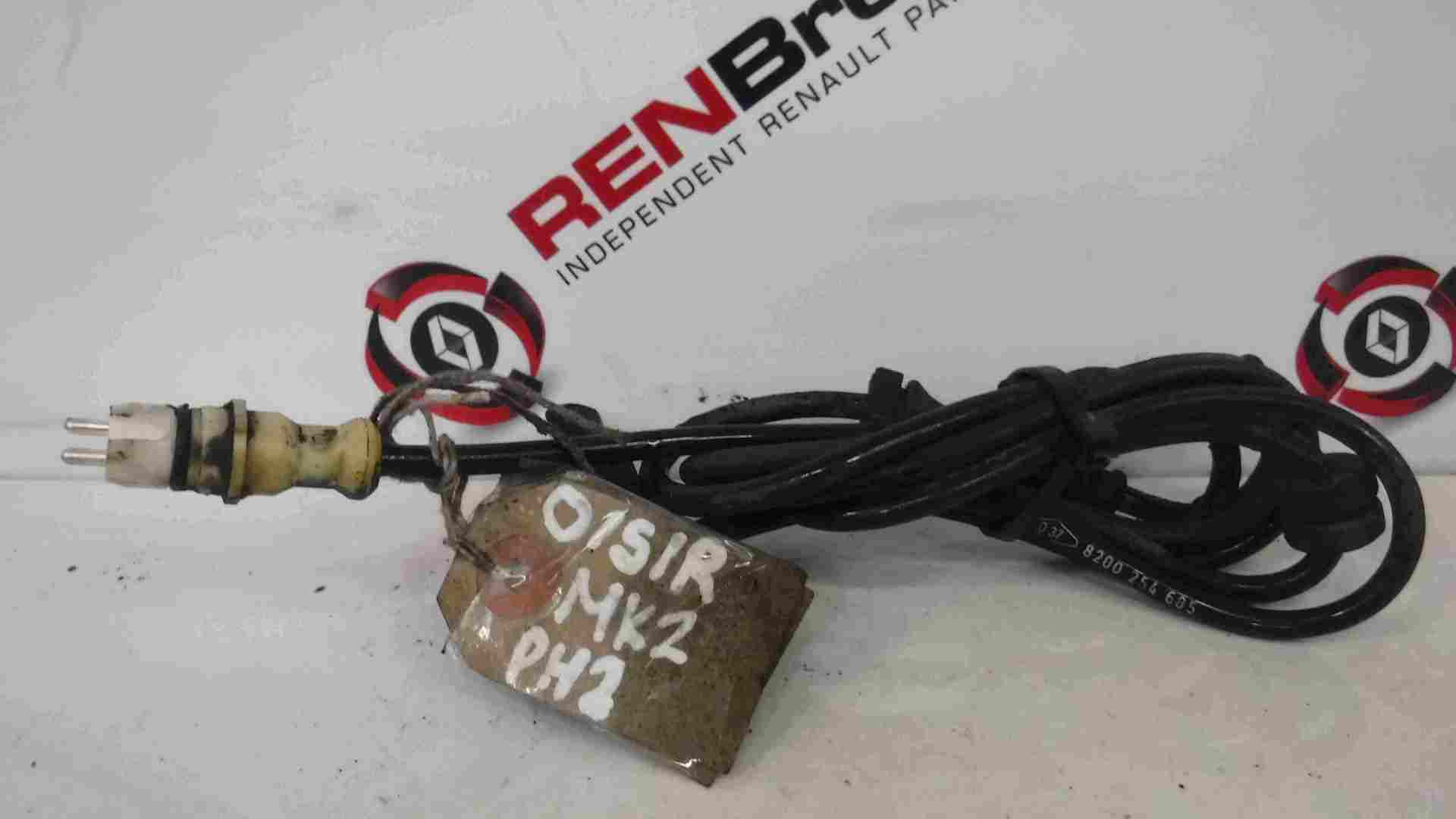 Renault Clio MK2 2001-2006 Drivers OSR Rear ABS Sensor 8200254685