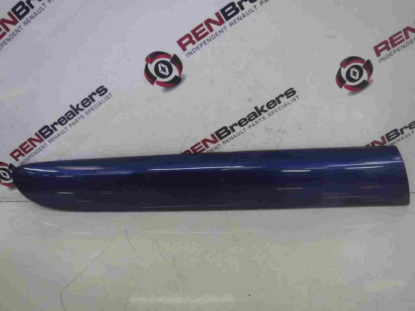 Renault Clio MK2 2001-2006 Drivers OSR Rear Door Moulding Trim Blue TERNA 3dr