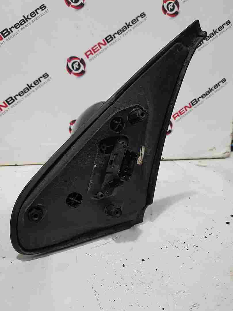Thumb 3 Renault Clio MK2 2001-2006 Drivers Os Wing Mirror Black 676