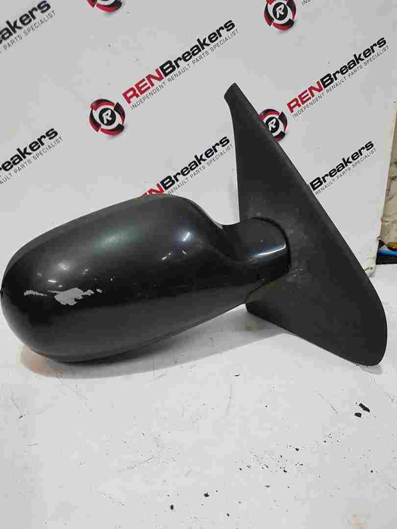 Thumb 5 Renault Clio MK2 2001-2006 Drivers Os Wing Mirror Black 676