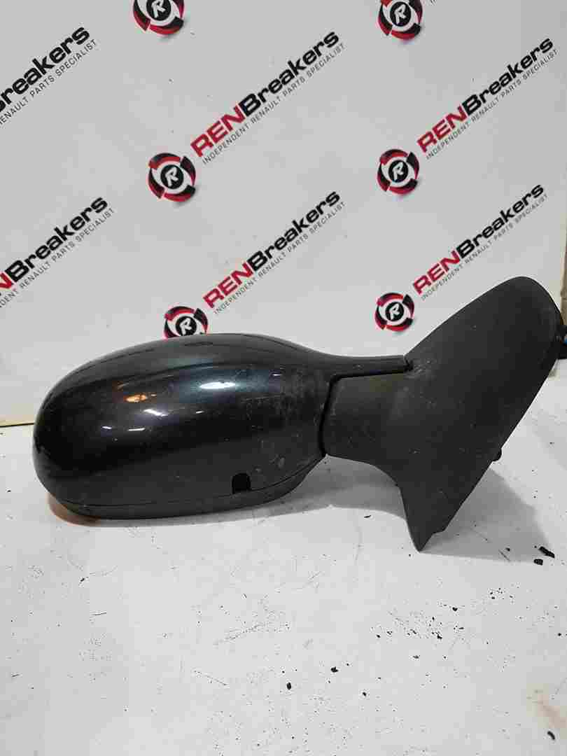 Thumb 6 Renault Clio MK2 2001-2006 Drivers Os Wing Mirror Black 676