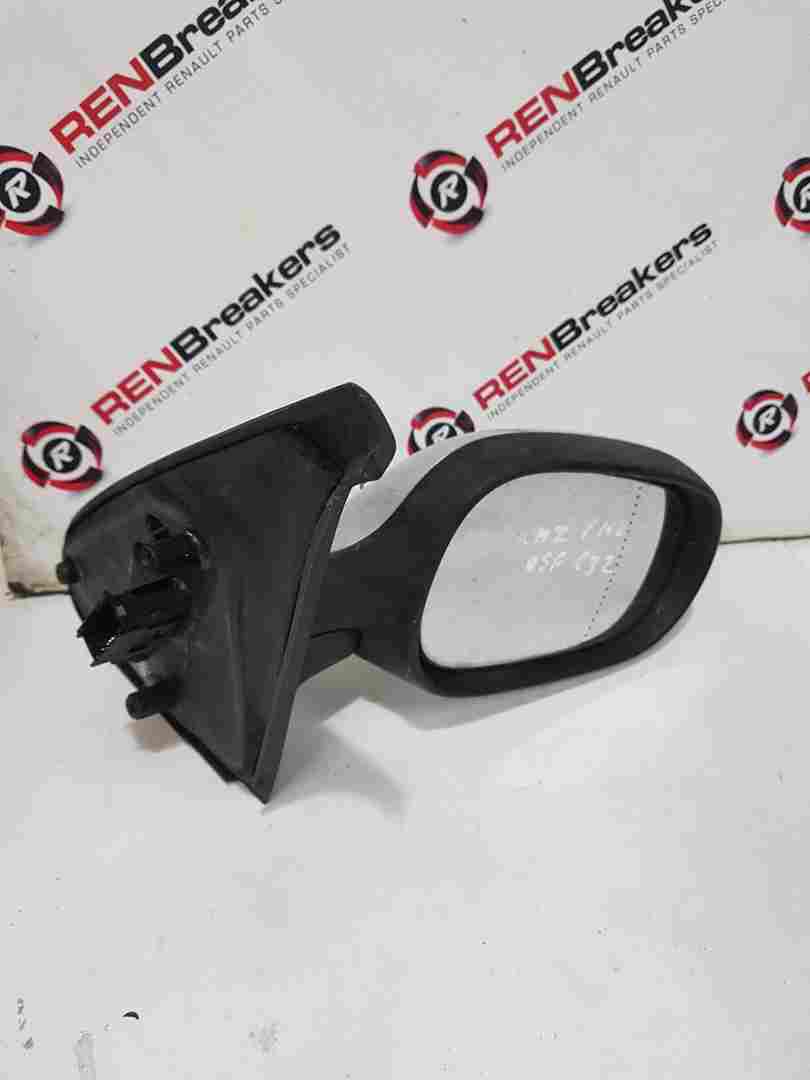 Thumb 4 Renault Clio MK2 2001-2006 Drivers Os Wing Mirror Silver 632