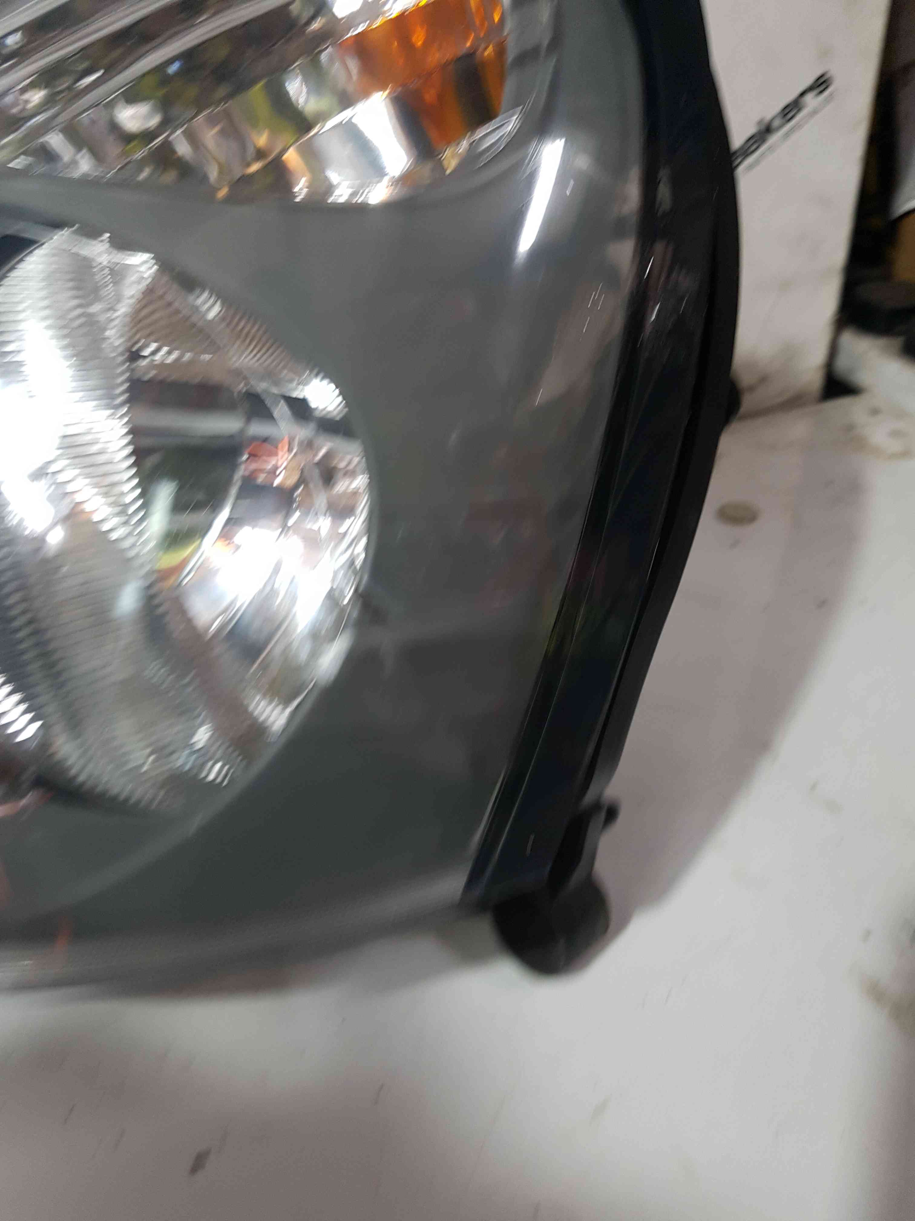 Thumb 11 Renault Clio MK2 2001-2006 Drivers Passenger OSF Nsf Front Headlight Grey PAIR