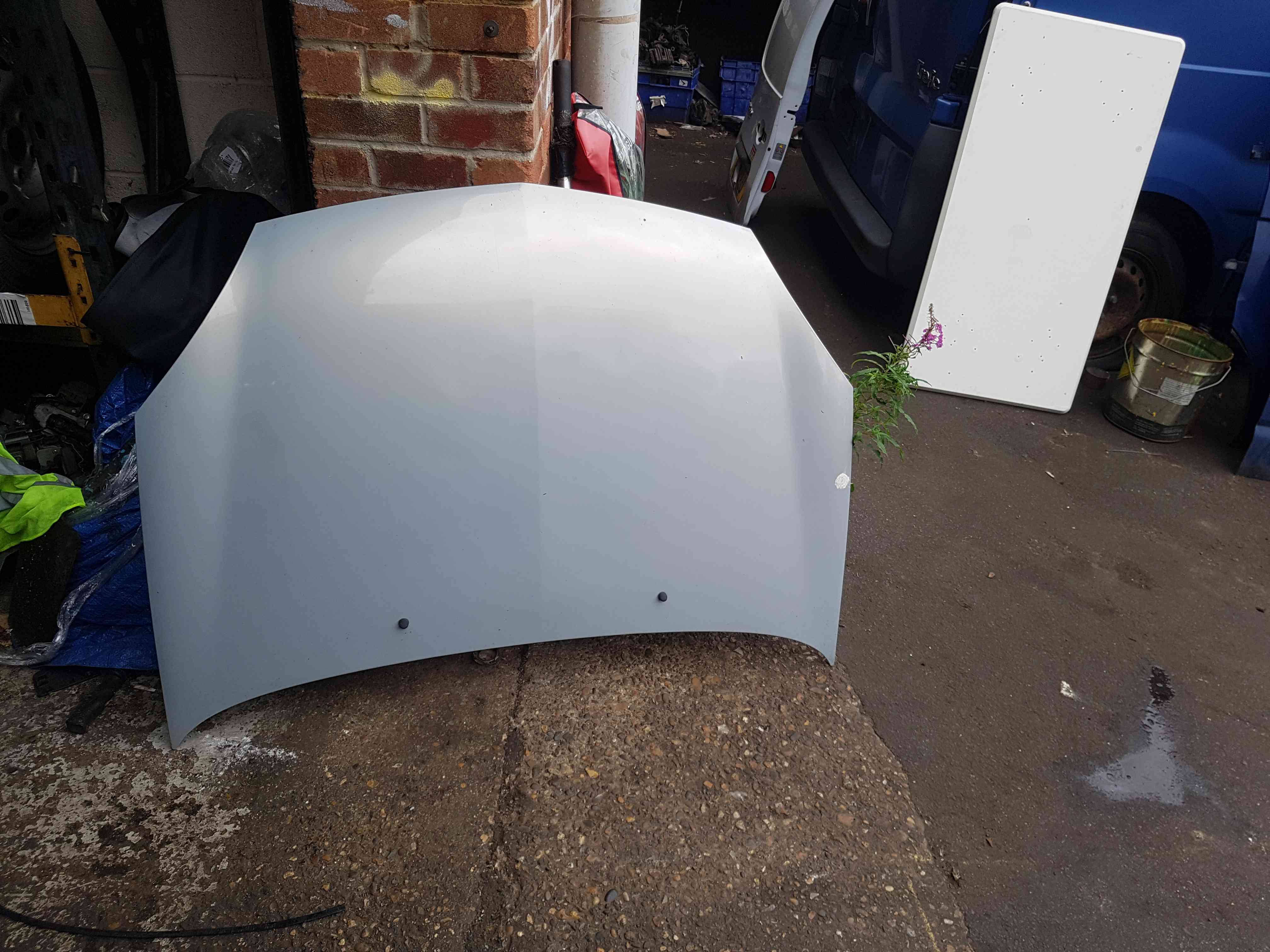 Thumb 7 Renault Clio MK2 2001-2006 Front Bonnet Silver 632