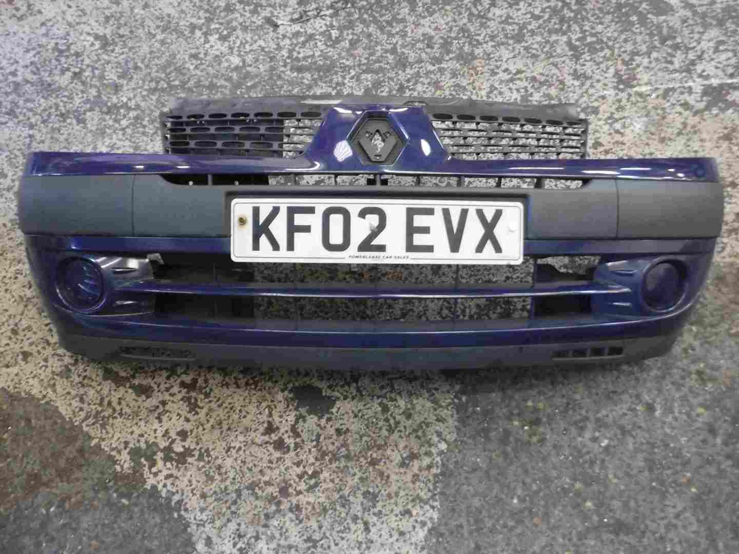 Renault Clio MK2 2001-2006 Front Bumper Blue OV460