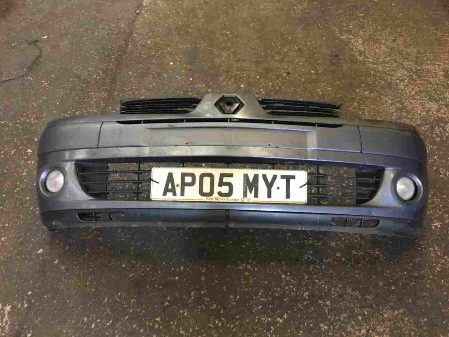 Renault Clio MK2 2001-2006 Front Bumper Blue Purple TEJ47