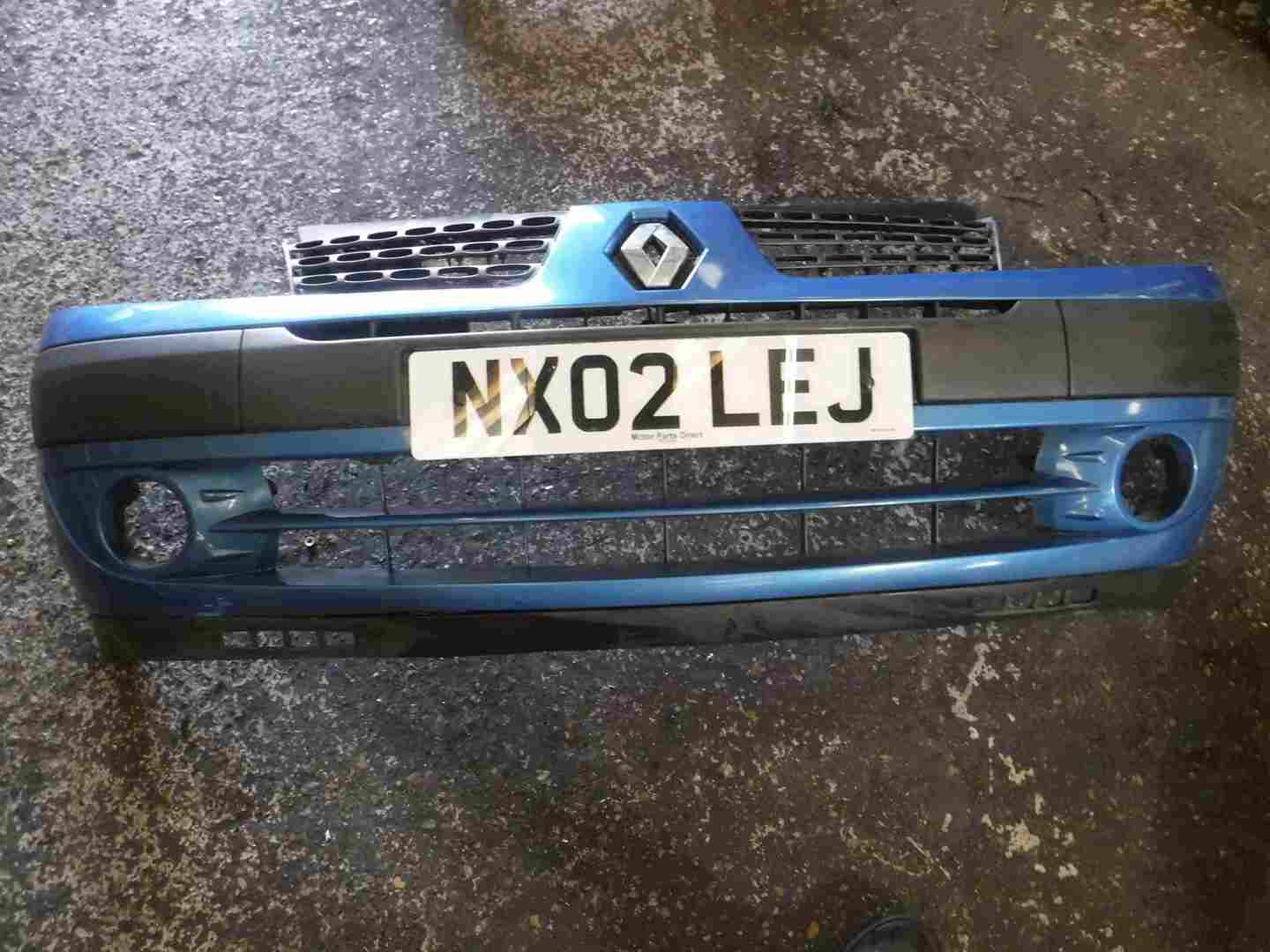 Renault Clio MK2 2001-2006 Front Bumper Blue TED48
