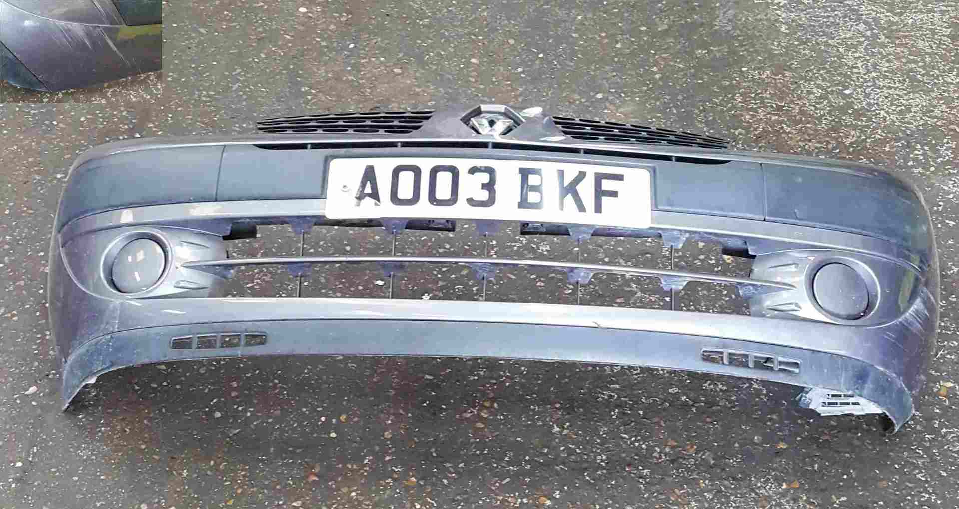 Renault Clio MK2 2001-2006 Front Bumper Grey 603