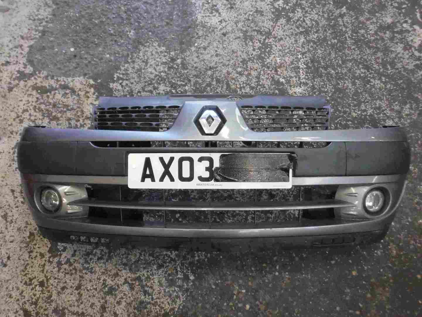Renault Clio MK2 2001-2006 Front Bumper Grey 603