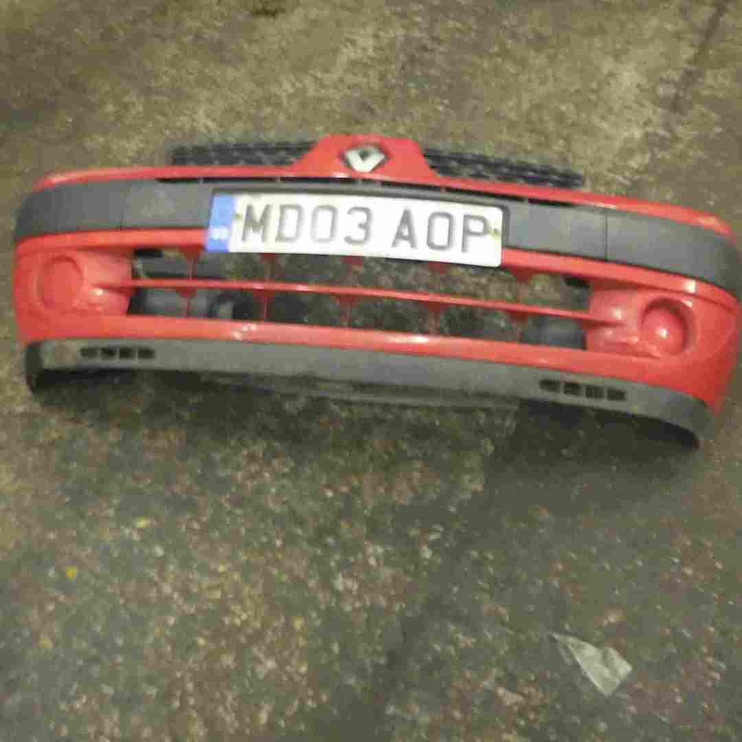 Renault Clio MK2 2001-2006 Front Bumper Red 727