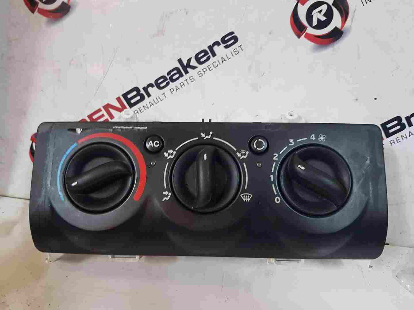 Renault Clio MK2 2001-2006 Heater Blower Controls Switch AIR Con 8200147160