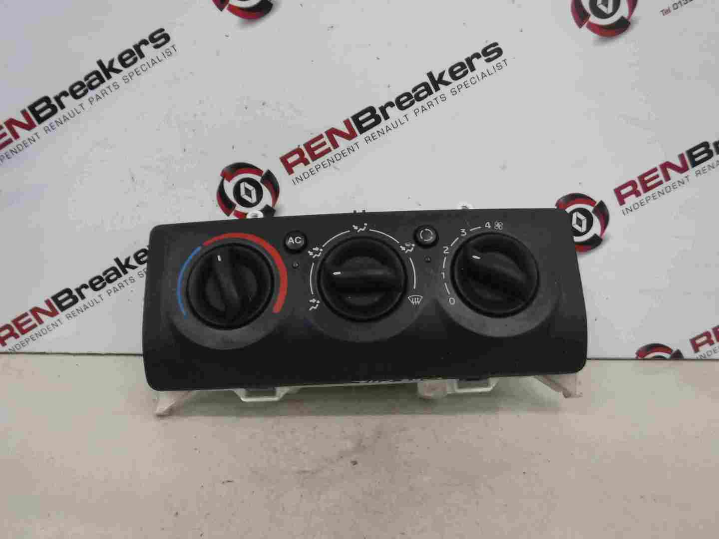 Renault Clio MK2 2001-2006 Heater Blower Controls Switch Air Con 8200147160